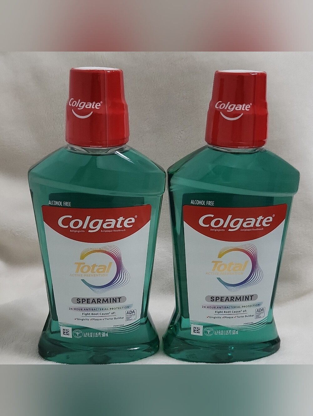 Colgate Total Spearmint Mouthwash - Green 2 Pk